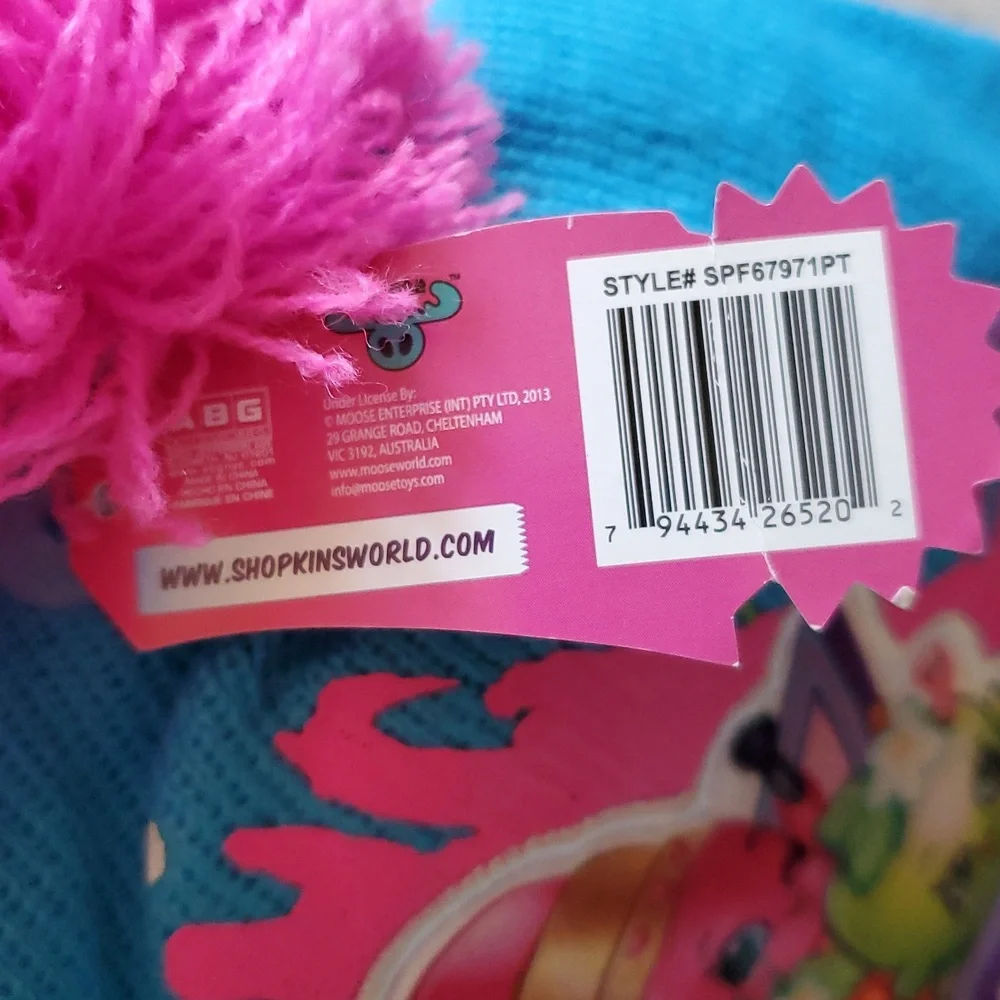 New Girls Shopkins Beanie Hat